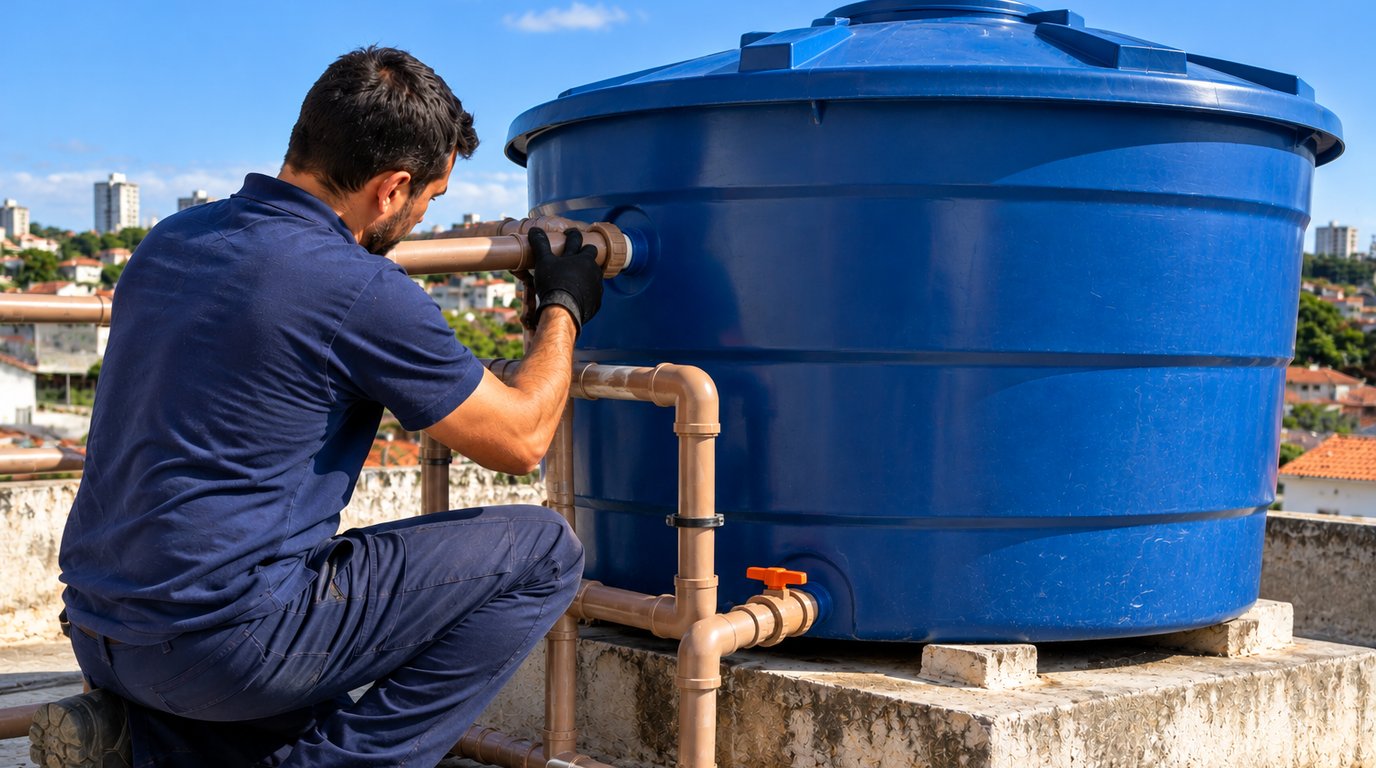 Limpeza de Caixa d'Água em Sorocaba‑SP